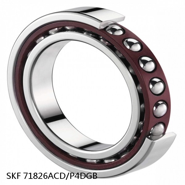71826ACD/P4DGB SKF Super Precision,Super Precision Bearings,Super Precision Angular Contact,71800 Series,25 Degree Contact Angle