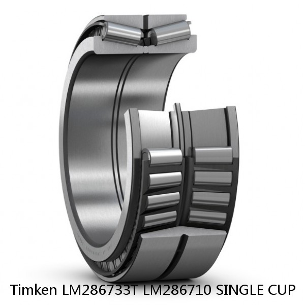 LM286733T LM286710 SINGLE CUP Timken Tapered Roller Bearing Assembly #1 image
